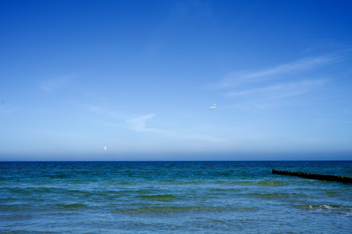 夏のバルト海